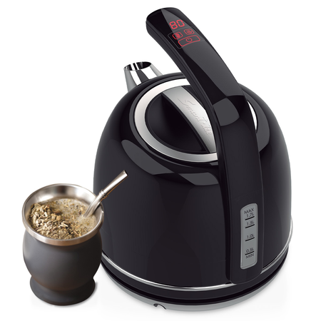 Pava Eléctrica Smart-Tek Styler KD400 Negra Con Filtro Purificador