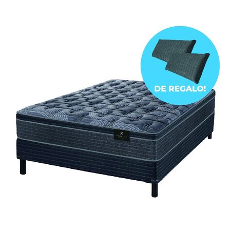 Colchon Sommier King Koil Xl Advanced Resortes 140X190