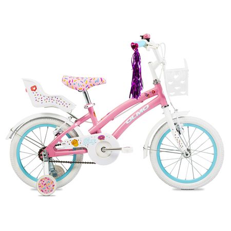 Bicicleta Olmo Paseo Rod.16" Tiny Dancers Rosa