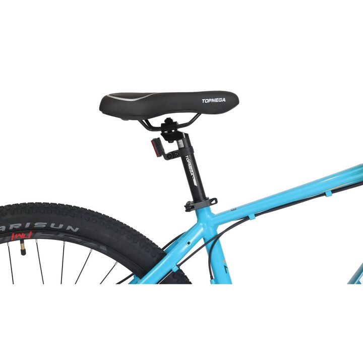 Bicicleta Mountain Bike Topmega Sunshine Aluminio Talle M R29 21vel Alum Celeste - Vista 6