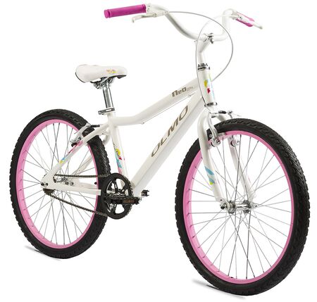 Bicicleta mountain bike infantil Olmo Infantiles Neo/Mint R24 color Blanco/Rosa