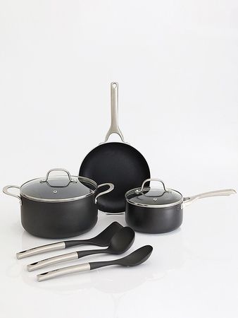 Batería de cocina Oster Palladium 8 piezas Antiadherente premium y diseño modern