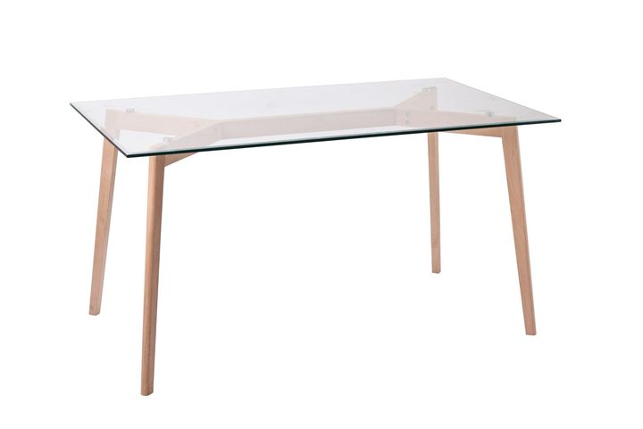 Mesa Estocolmo 140x80cm Vidrio - Vista 1