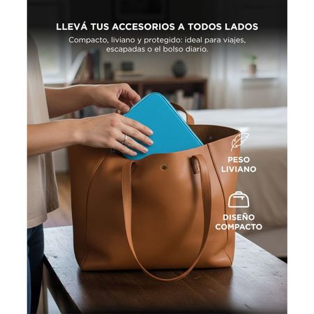 Joyero Con Cierre y Espejo Gadnic UFKO109 Organizador de Accesorios