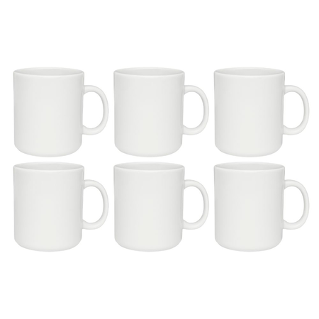 Recto - Set X6 Jarros 270 Cc Blanco