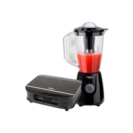 Combo Sandwichera Liliana AS970 850W + Licuadora Liliana Licuapic 500W