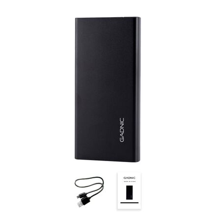 Power Bank Portátil Gadnic Metálico 15000 mAh