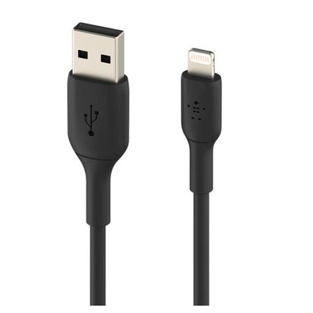 Cable Belkin PVC  Lightning a USB-A Cable 1M BK