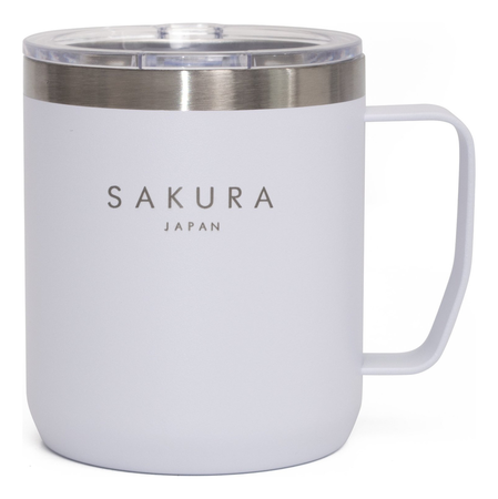 Jarro Mug Taza Termica C/ Tapa Hermetica Sakura Hiker 354 Ml