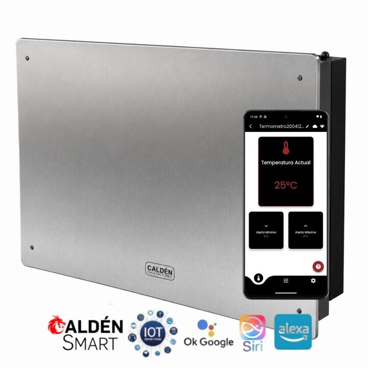 Calefactor Caldén Tiro Natural 6.0 Smart - Vista 2
