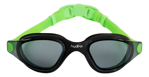 Antiparras Natación Hydro Vaikan Adulto Uv Antifog Negro Verde - Vista 2