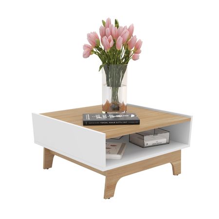 Mesa Centro Ratona Baja Living MDF y MDP  15 mm Mix Match