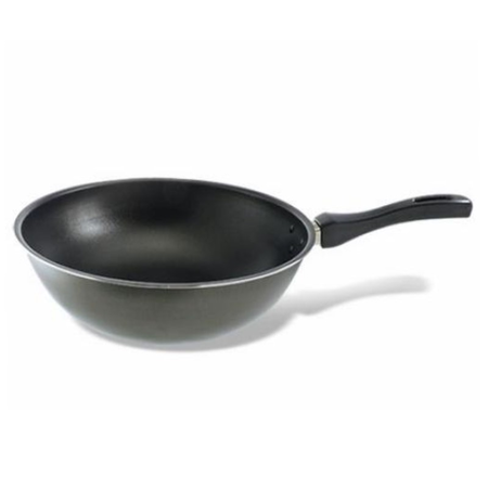 Wok Teflón 30 Cm Guadix Guadixflon Negro