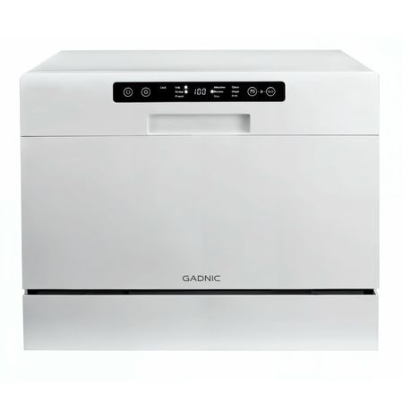 Lavavajillas De Mesada Gadnic Pro 6 Espacios 6 Programas De Lavado Secado Con Aire Caliente