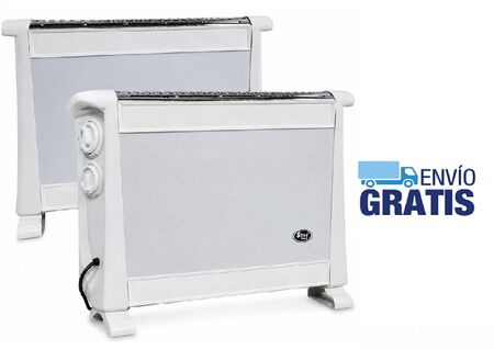 Combo x2 Convector Eléctrico Star Track STCOT 2000W Con Termostato