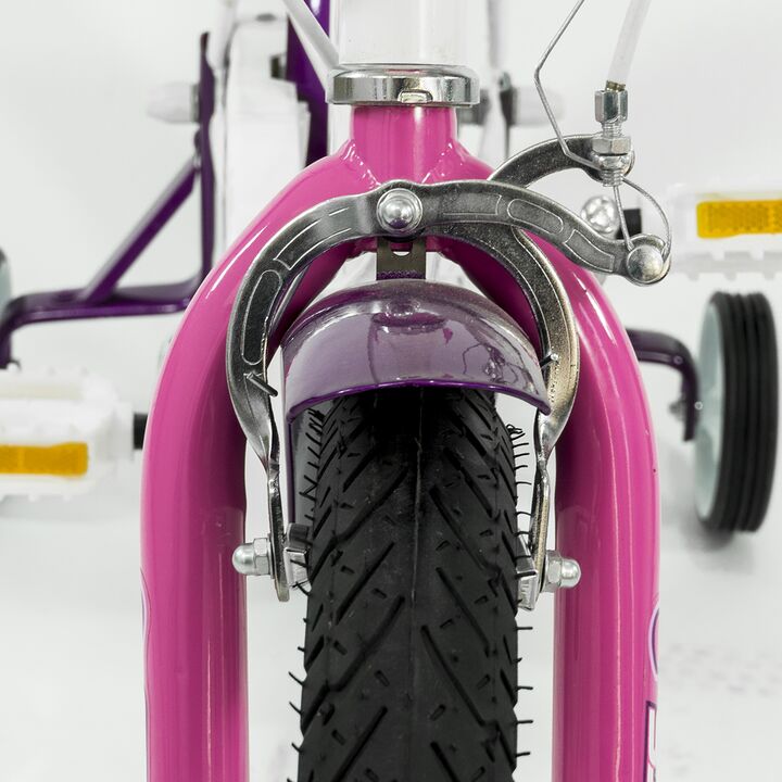 Bicicleta GTS R16 de paseo Blanca - Vista 8