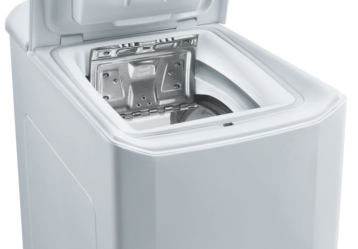 Lavarropas CANDY CSTG47TM4 7 kg 1400RPM Inverter carga superior blanco - Vista 3