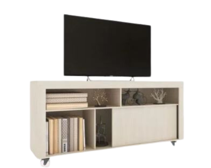 Rack Boston Hasta Tv 65p 75x160x44 Dl862fc Fineline Crema Delos - Vista 1