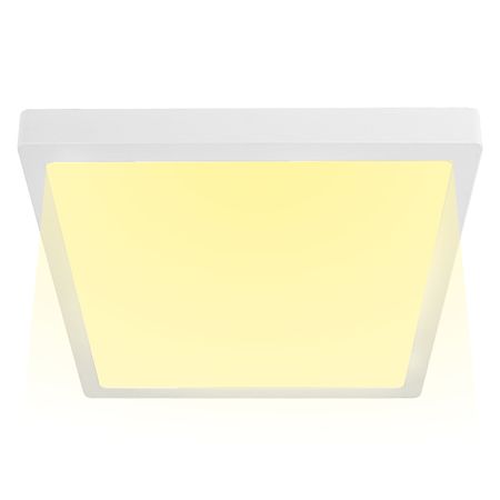 Plafón Lampara techo Led Gadnic PNL24 Cuadrado Cálido 3000K Cuadrado 24W  