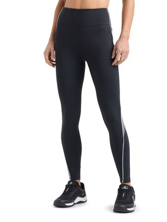 Calza Atomik Power Piping Mujer Training Negro