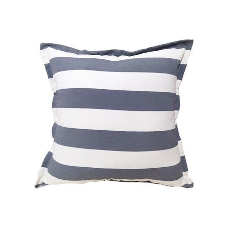 Almohadon decorativo nordico de Tusor Topo raya natural GRUESA 40x40 TS-4031