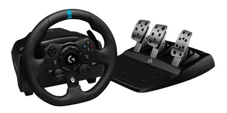 Volante Logitech G923 Gamer + Pedalera Racing Xbox One Pc 
