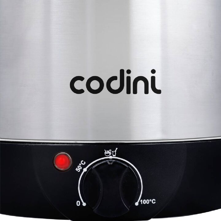 Pava Eléctrica Control de temperatura Acero Inoxidable 1.8 Lts Codini - PNAH1815TAN - Vista 4