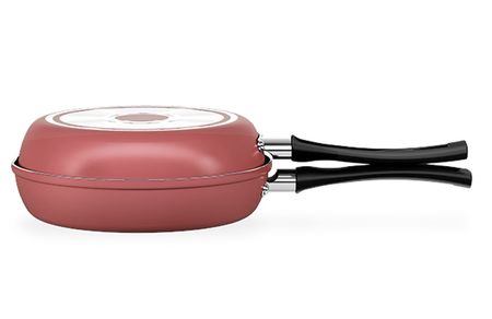 Doble Sarten 14 Cm Cereza Brinox 7211/390