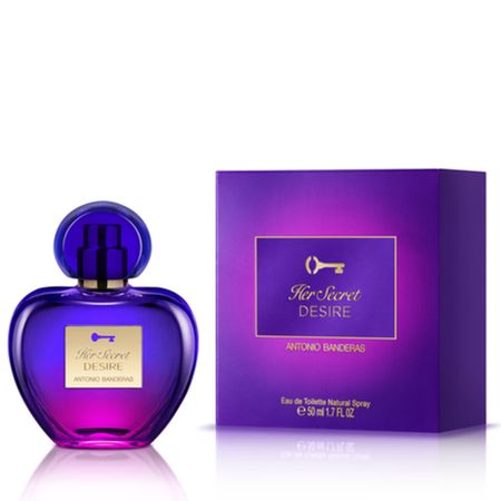 Perfume Antonio Banderas Her Secret Desire Mujer Edt 50ml