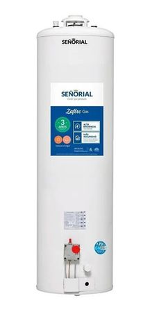 Termotanque Multigas Señorial Zafiro Tsz-120 120l Blanco
