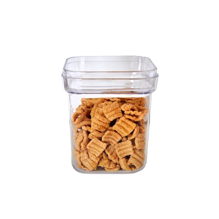 Contenedor Col Vision 3d Cuadrado 650ml Transparente - Colombraro