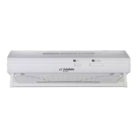 Purificador Extractor de Cocina Eslabon de Lujo 60cm Salida exterior Blanco EAB60BCDNA