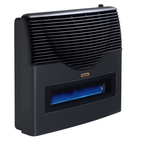 Calefactor Longvie Tiro Balanceado 5000 Encendido Eléctrico Visor Termostato Grafito