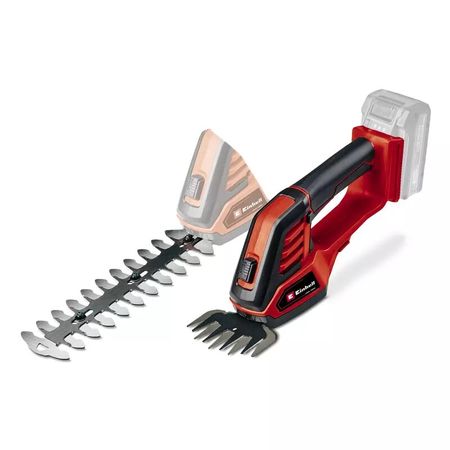 Einhell Tijeras inalambricas para cesped y arbustos GE-CG 18/100 Li-Solo