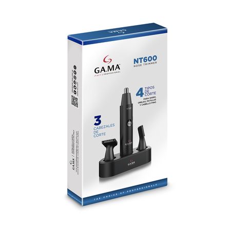 Cortadora Multiuso 3 En 1 Gama NT600 Pelo Nariz Oido + Base