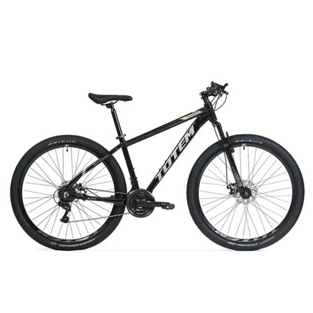Bicicleta MTB Totem R29 21V Talle M Shimano Gris/Negro