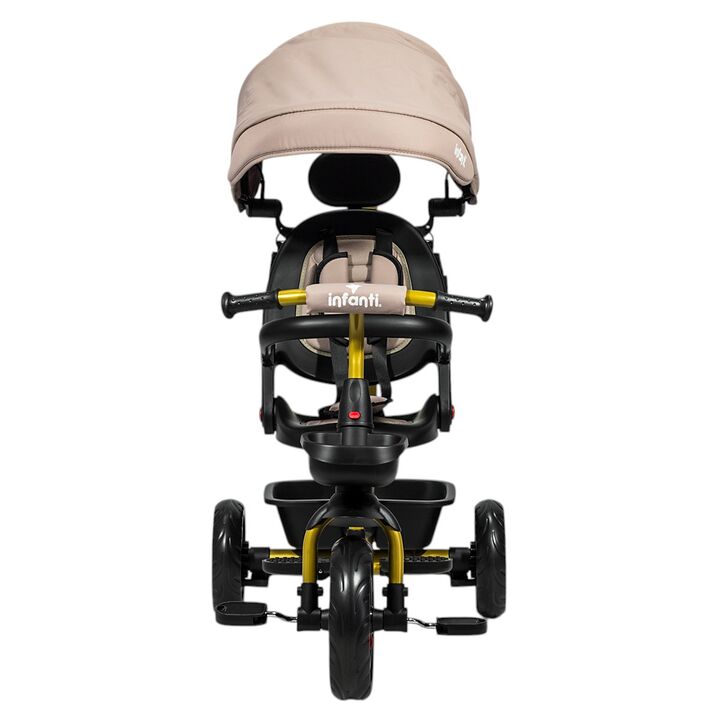 Triciclo multifuncional Infanti JY-T07B Dorado - Vista 2