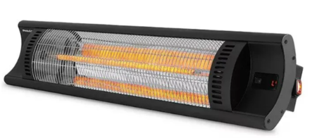 Estufa Infrarrojo Philco PBSV2022P de Pared 2000Watts