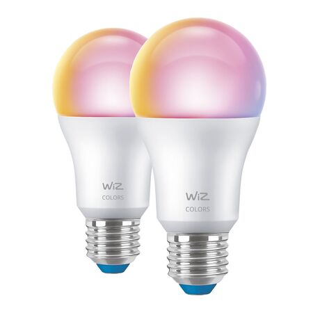 Lampara Led Inteligente Wiz Wifi Smart Color E27 x2 Un