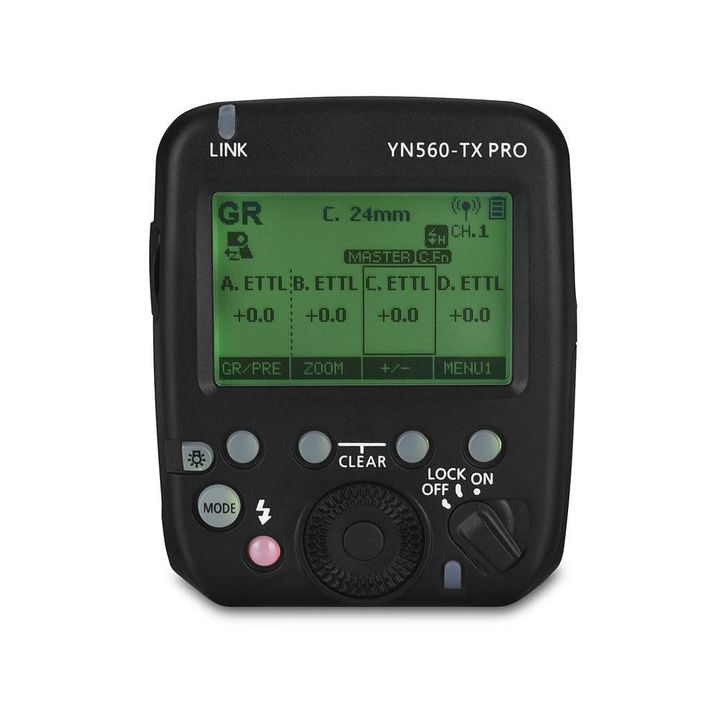 Disparador Flash Yongnuo YN560-TX PRO TTL para Canon - Vista 2