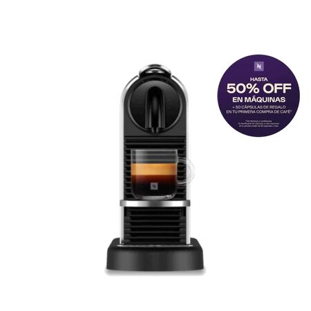 Cafetera Nespresso Citiz Platinium Titan 1 Litro D140-AR-TI-NE