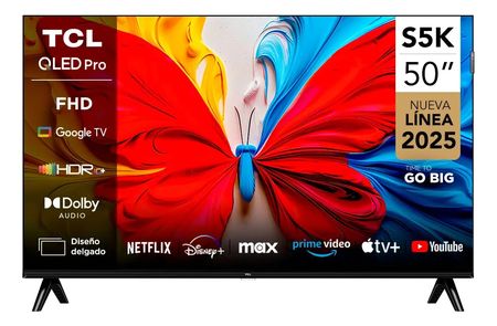 Smart Google Tv Qled Full Hd 50'' Tcl S5k 50s5k Hdr10 Dolby