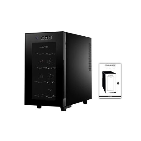Cava De Vino Coolfroz Gadnic WCTE0008 8 Botellas Termoelectrica Display Led