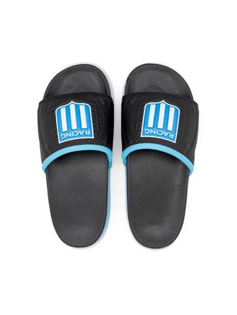 Ojotas Bagunza Racing Suplente Primera Mujer Moda Negro