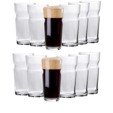 Set X 12 Vasos Cerveceros Chop Copa Vidrio Pasabahce Blonde Ale