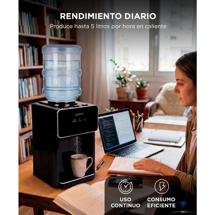 Dispenser De Agua Gadnic Frio Calor Compacto Mesada - Vista 5