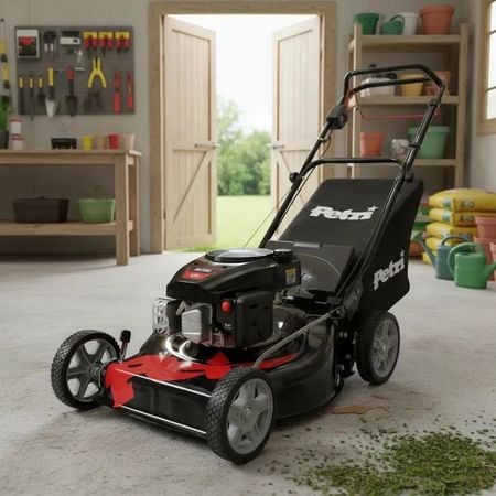 CORTADORA DE PASTO PETRI NAFTERA RECOLECTORA 3 EN 1 AUTOPROPULSADA MOTOR PETRI