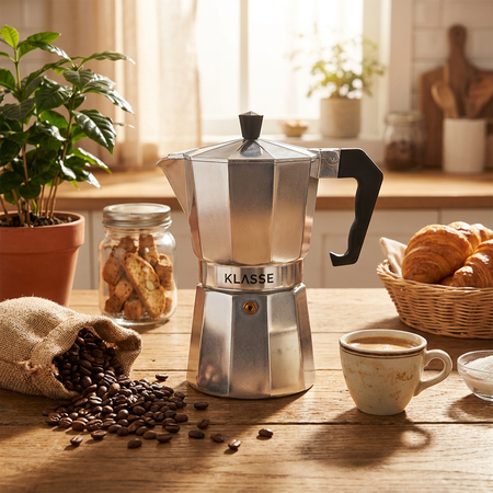 Cafetera Moka estilo Italiana 9 Tazas  Klasse (KS3702)
