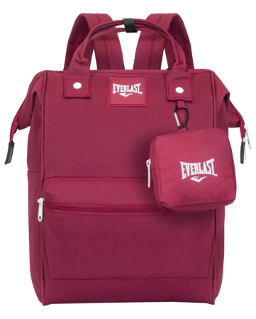 Mochila Everlast mujer boca de pez con monedero de regalo Color Bordo