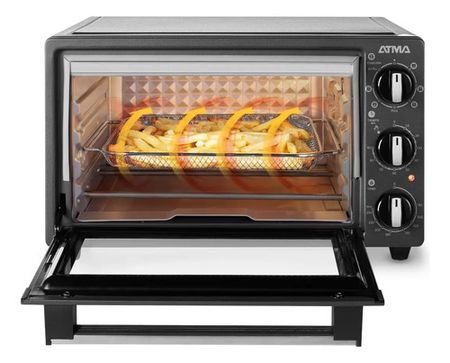 HORNO ELECTRICO ATMA HGFAB2024PI CON FREIDORA DE AIRE 20L